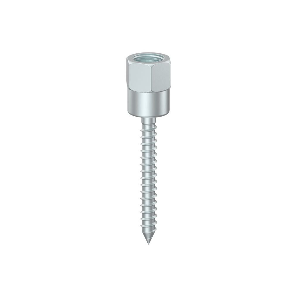 Bremick - VERT HANG TIMBER 10mm ROD 1/4" x 50mm | AVHTZ060502P
