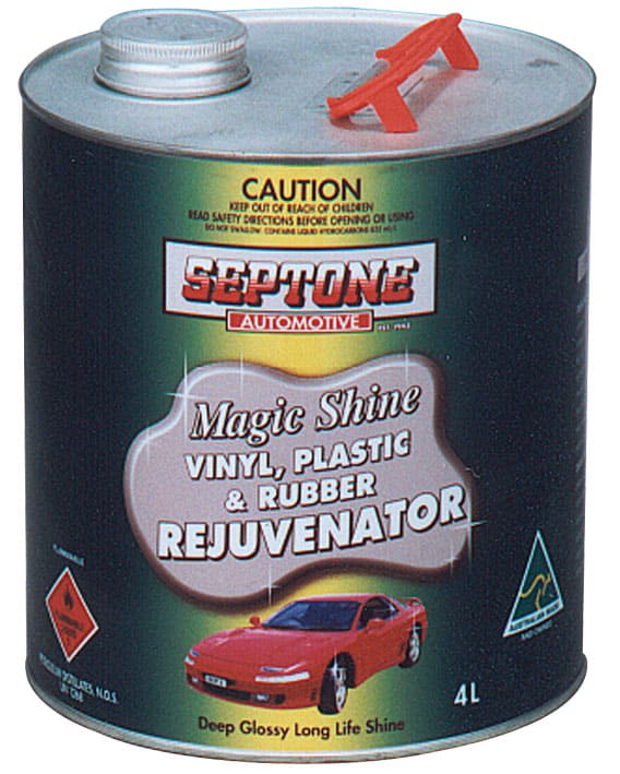 Septone - Magic Shine Vinyl, Plastic Rubber Rejuvenatr 4l | AVMS4