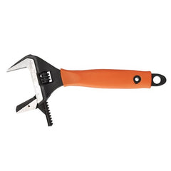 Sterling - 200mm Wide Jaw Wrench Reversable (8") Safety Nose with Orange Grip | AWP-200RJR