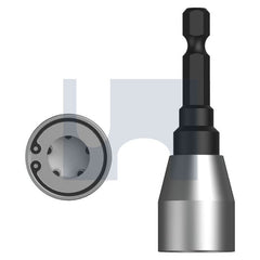 Hobsons - M12 - S2 Alloy Steel Standard Drive Bit 1 4 Allthread Socket Bit | AXDDPASM12