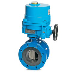 AIP - Butterfly Valve Cast Iron Wafer EPDM Actuated Double Acting Electric V - 8" | 25-815-128 | BFVEA20024ACDC