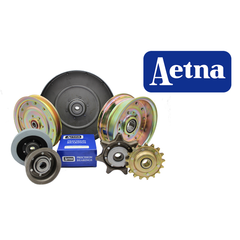 Idler Pulley Flat Flanged Aetna 8 Inch OD x 5/8" ID x 3 Inch Wide | F26448-B6