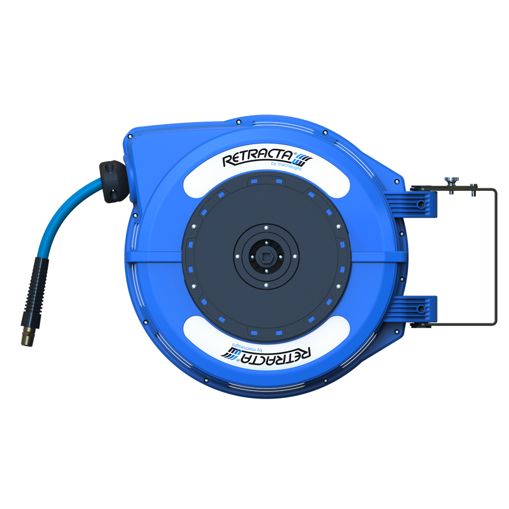 Retracta - C1 Hose Reel (blue) - Air/Water 1/2" x 12m Hose 12mm (1/2")
