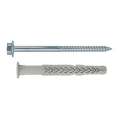 ICCONS® - 10 x 120mm Hex T40 Collared X3 F/Fixing (64703B10120N6) (Pack of 50) | FMX3TH10120