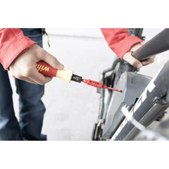 Wiha - 14 Piece Torque Screwdriver Set, 0.8 To 5.0Nm Torque Range, Inc. Folding Bag, VDE 1000V Insulated | WH-40674