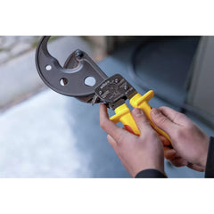 Wiha - Cable Cutter Electric Up To 500 mmâ² With Ratchet Mechanism, VDE 1000V Insulated | WH-46675