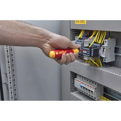 Wiha - Screwdriver With Bit Magazine Pocketmaxâ® Electric Mixed With 4 Slimbits, VDE 1000V Insulated | WH-45296