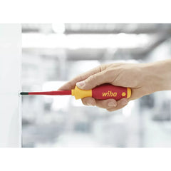 Wiha - 6 Piece Slimfix Screwdriver Set, Slotted & Phillips, Softfinish, VDE 1000V Insulated | WH-35389
