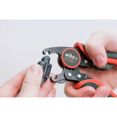 Wiha - Automatic Crimp Tool For Wire-End Sleeves Square Crimping With Rotating Crimping Head | WH-45223