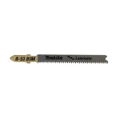 Makita Jig Saw Jigsaw Blade B-18 - Bayonet Type - 5Pk Hcs 14Tpi / Fine Scroll Cut / Wood 2-35mm | SKU A-85709