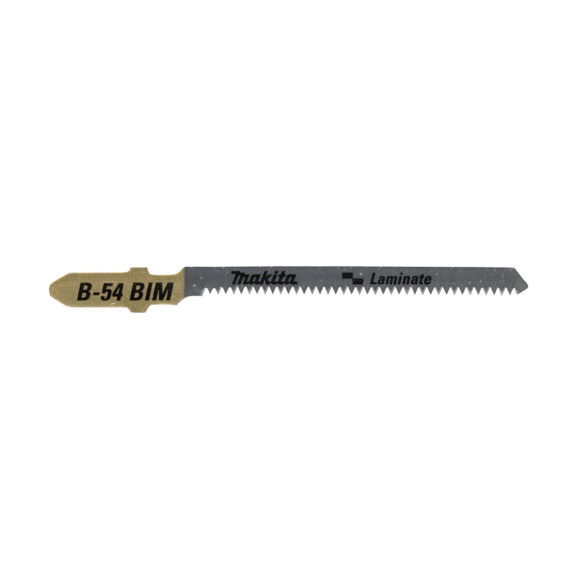 Makita Jig Saw Jigsaw Blade B-19 - Bayonet Type - 5Pk Hcs 12Tpi / Fine Reverse Cut / Wood & Laminate 3-50mm | SKU A-85715