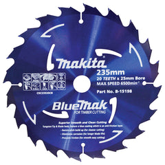 Makita - Bluemak TCT Saw Blade 235mm x 25mm x 20T - 20pk | B-15198-20