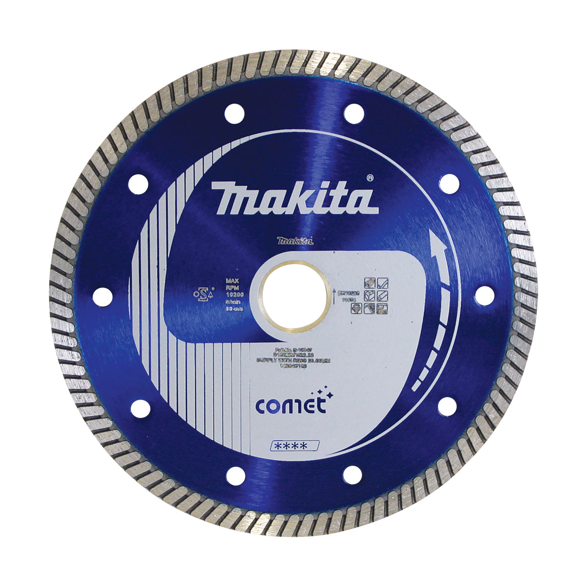 Makita Diamond Blade Turbo Rim 150mm  Built for Precision | SKU B-16047