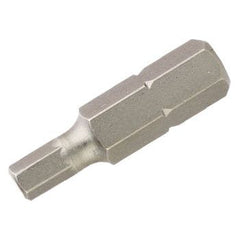 Makita - Hex 6 x 25mm Insert Screwdriver Bit 3pk | B-24050