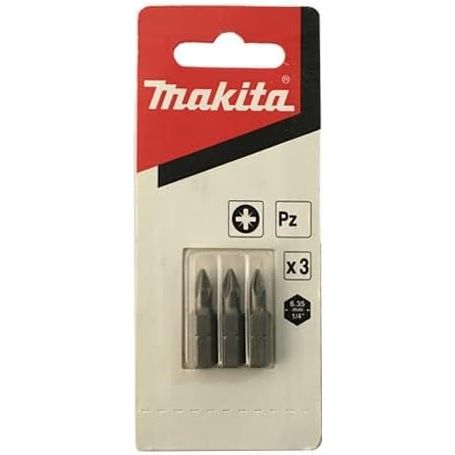 Makita - PZ2 x 25mm Insert Screwdriver Bit - Bulk Bag 100pc | B-24991