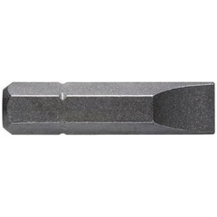 Makita - Slotted 0.5 x 4.0 x 50mm Power Screwdriver Bit 3pk | B-25585