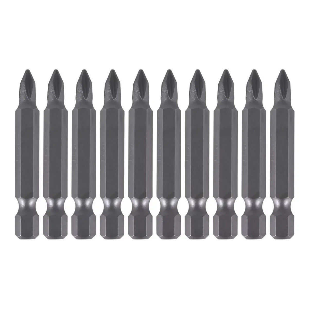 Makita - PH1 x 50mm Power Screwdriver Bit - 10pk - FLIP TOP Case | B-26347