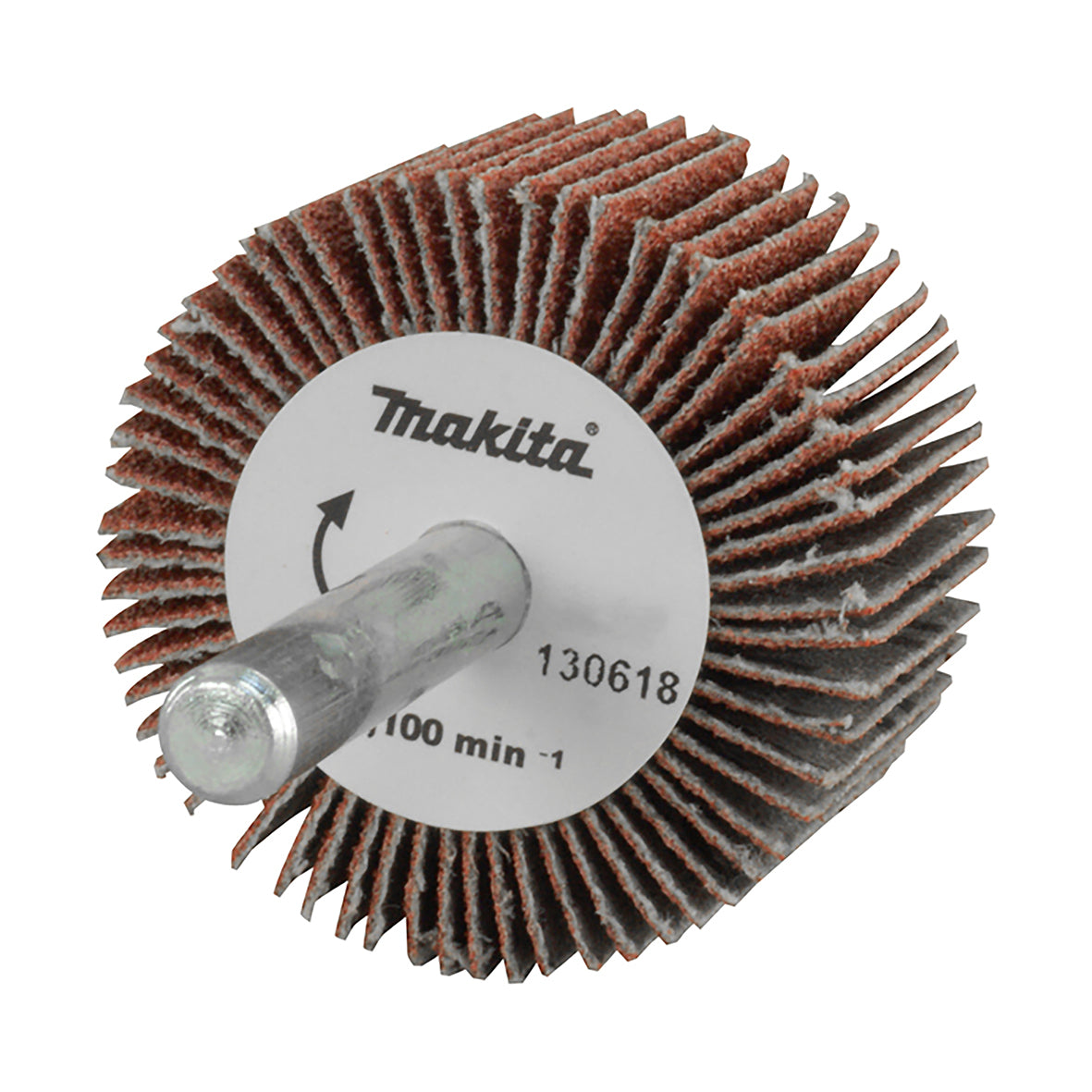 Makita Grinding & Cutting Flap Wheel #A80 38mm X 25mm - 1/4" Shaft -Low Speed Die Grinders  | SKU  B-37231