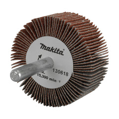 Makita Grinding & Cutting Flap Wheel #A60 50mm X 25mm - 1/4" Shaft -Low Speed Die Grinders | SKU B-37275