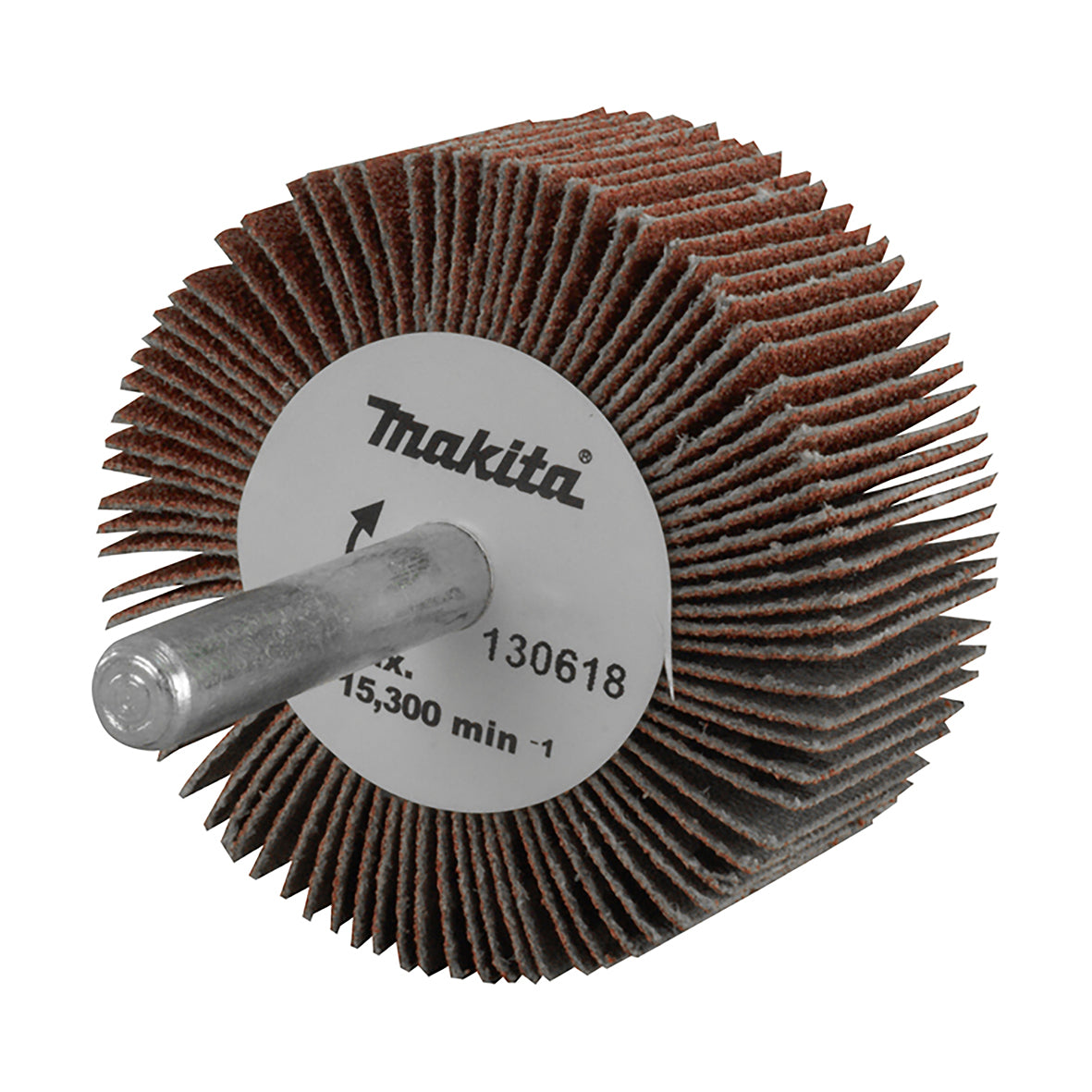 Makita Grinding & Cutting Flap Wheel #A180 50mm X 25mm - 1/4" Shaft -Low Speed Die Grinders | SKU B-37306