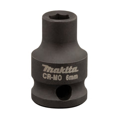 Makita Driving Acc Impact Socket 6mm - 3/8 Square Drive | SKU B-39883