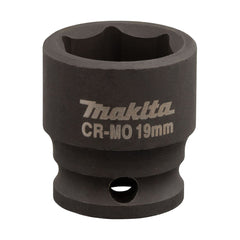 Makita Driving Acc Impact Socket 19mm - 3/8 Square Drive | SKU B-40010