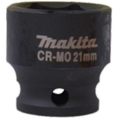 Makita - Impact Socket 21mm - 3/8 Square Drive | B-40032
