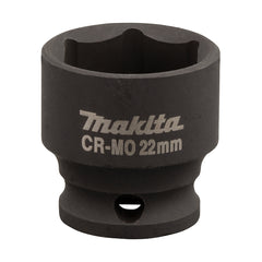 Makita Driving Acc Impact Socket 22mm - 3/8 Square Drive | SKU B-40048