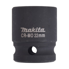 Makita Fastening Acc Impact Socket 22-38mm - 1/2" Square Drive | SKU B-40191