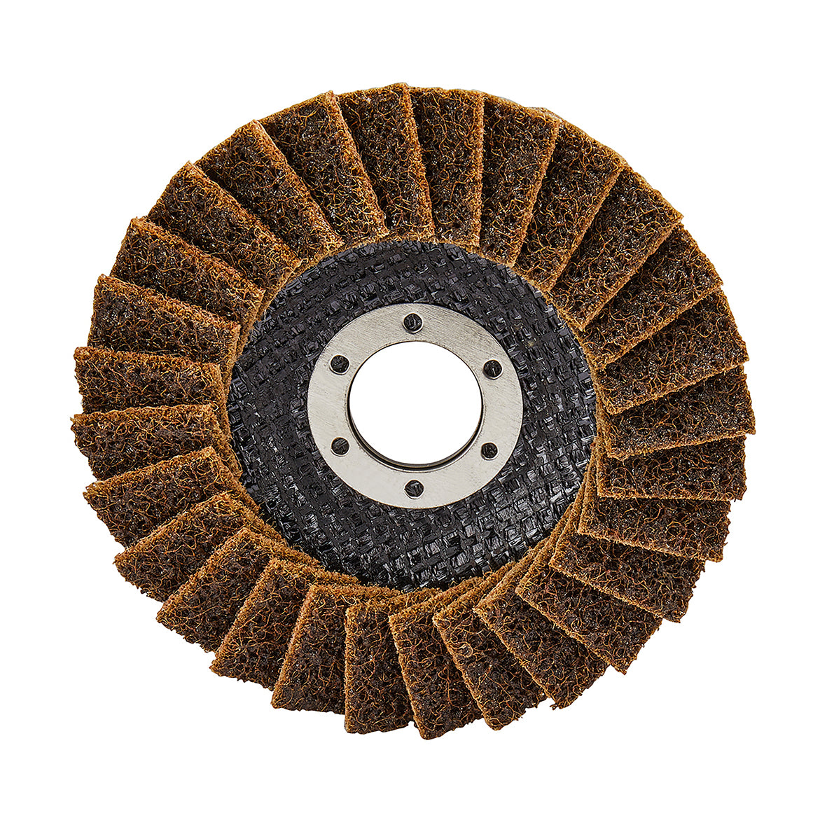 Makita Grinding & Cutting 115mm X 22.23mm Surface Conditioning Flap Disc - Coarse Brown - Angled  | SKU  B-40755