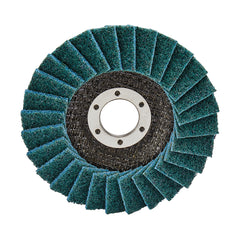 Makita Grinding & Cutting 115mm X 22.23mm Surface Conditioning Flap Disc - Fine Blue - Angled  | SKU  B-40777