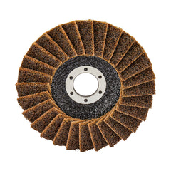 Makita Grinding & Cutting 125mm X 22.23mm Surface Conditioning Flap Disc - Coarse Brown - Angled  | SKU  B-40799