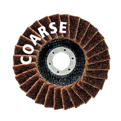 Makita - 100mm x 16mm SURFACE CONDITIONING FLAP DISC - Coarse Brown - Flat | B-40870