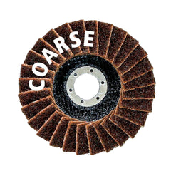 Makita - 115mm x 22.23mm SURFACE CONDITIONING FLAP DISC - Coarse Brown - Flat | B-40917