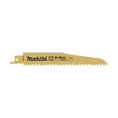 Makita Recipro Saw Recipro Blade BI Metal 152mmx1 6mmx5 8 TPI 5Pk Wood Nails | SKU B-43234