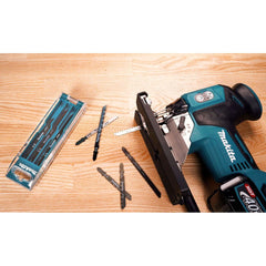 Makita - Jig Saw Blade Combination Set In Case - Bayonet TYPE-10pk | B-44410