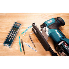 Makita - Jig Saw Blade Combination Super Express Set In Case - Bayonet TYPE-10pk | B-44426
