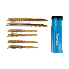 Makita Recipro Saw Recipro Blade Wood Combination Set - 6Pk / Tube| SKU B-44432