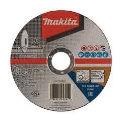 Makita Grinding & Cutting 125mm X 1.6mm X 22mm Inox Metal Cutting Disc A36S 25Pk | SKU B-46931-25
