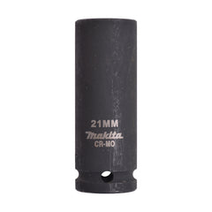 Makita Fastening Acc Impact Socket 21 X 81.5mm 1/2" Square Drive | SKU B-52249