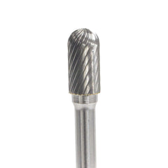 Makita Grinding & Cutting 3/8" X 3/4" - 1/4" Shank - Cylindrical Ball Tc Burr Coarse Cut - 10Pk | SKU B-52990-10