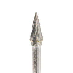 Makita Grinding & Cutting 3/8" X 3/4" - 1/4" Shank - Pointed Cone Tc Burr Alloy Cut - 10Pk  | SKU  B-53104-10