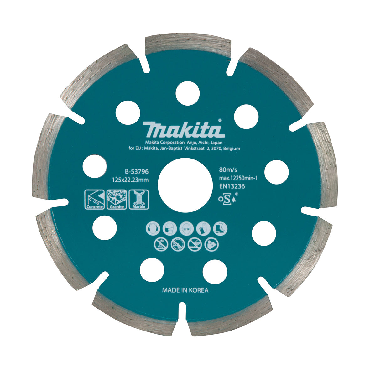 Makita Thin Segmented Diamond Blade  Built for Precision Cuts | SKU B-53796