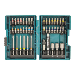 Makita Driving Acc 43pc Colour Coded Screwdriver Bit Set | SKU B-55697
