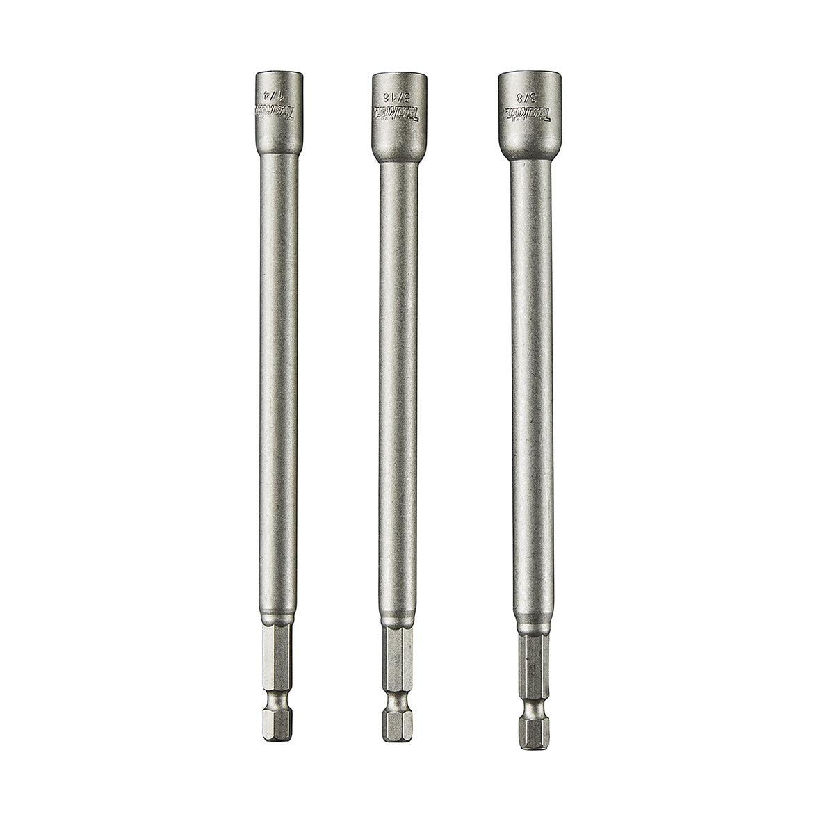 Makita Driving Acc Magnetic Nutsetter Set 1/4" 5/16" 3/8"3pc | SKU B-57283