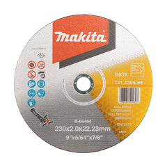 Makita Grinding & Cutting 230mm X 2.0mm X 22mm Inox Metal Cutting Disc A36S 40Pk | SKU B-60464-40