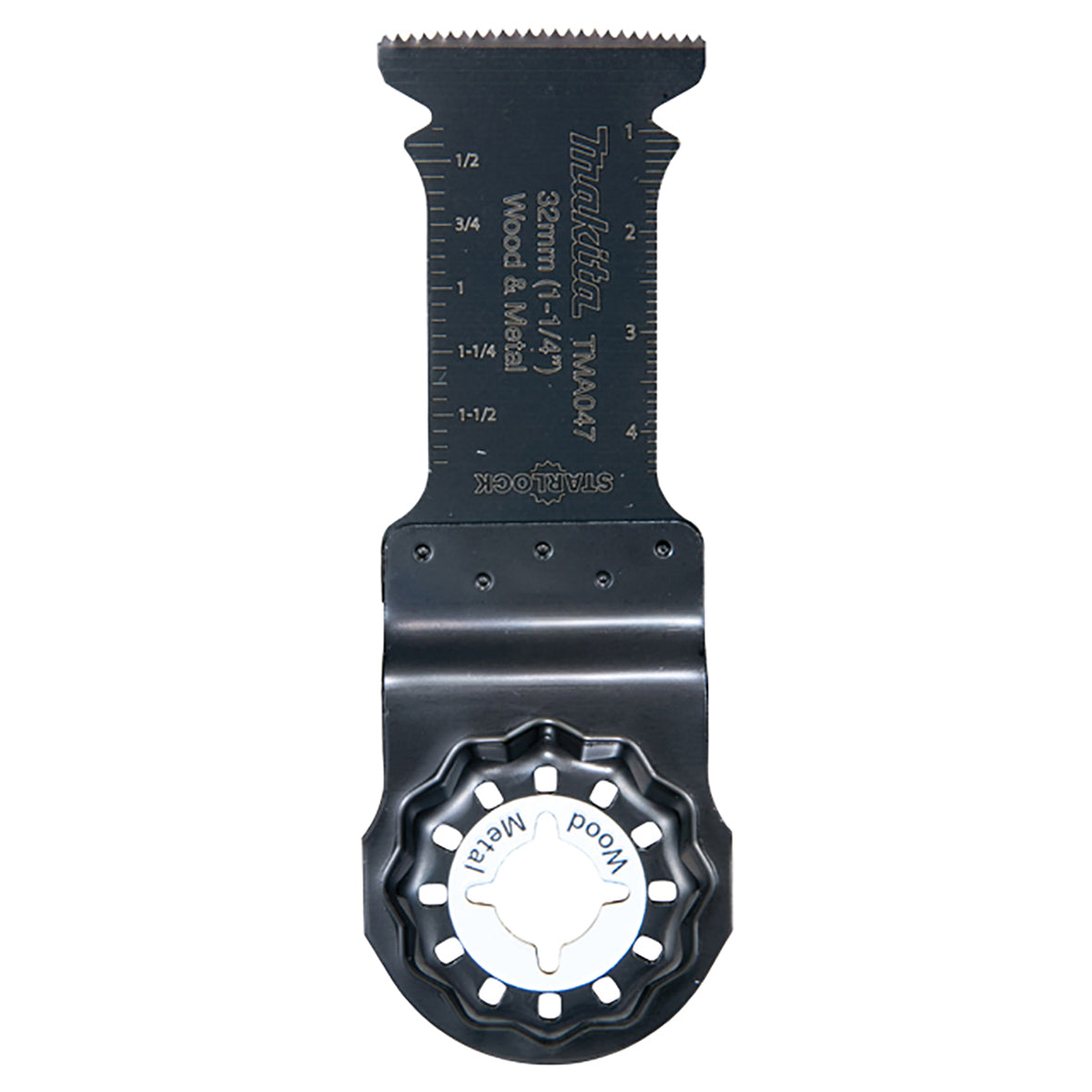 Makita Multi Tool Acc Starlock Plunge Cut Saw Blade Hcs 24mm X 18TPI - TMA050 - 5Pk  | SKU  B-64842-5