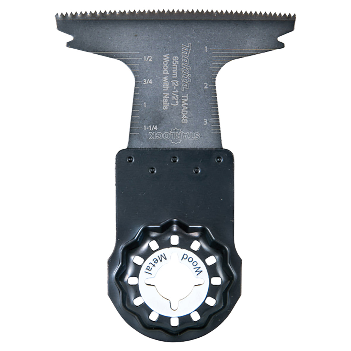 Makita Multi Tool Acc Starlock Plunge Cut Saw Blade Hcs 32mm X 18TPI - TMA051 - 20Pk  | SKU  B-64858-20