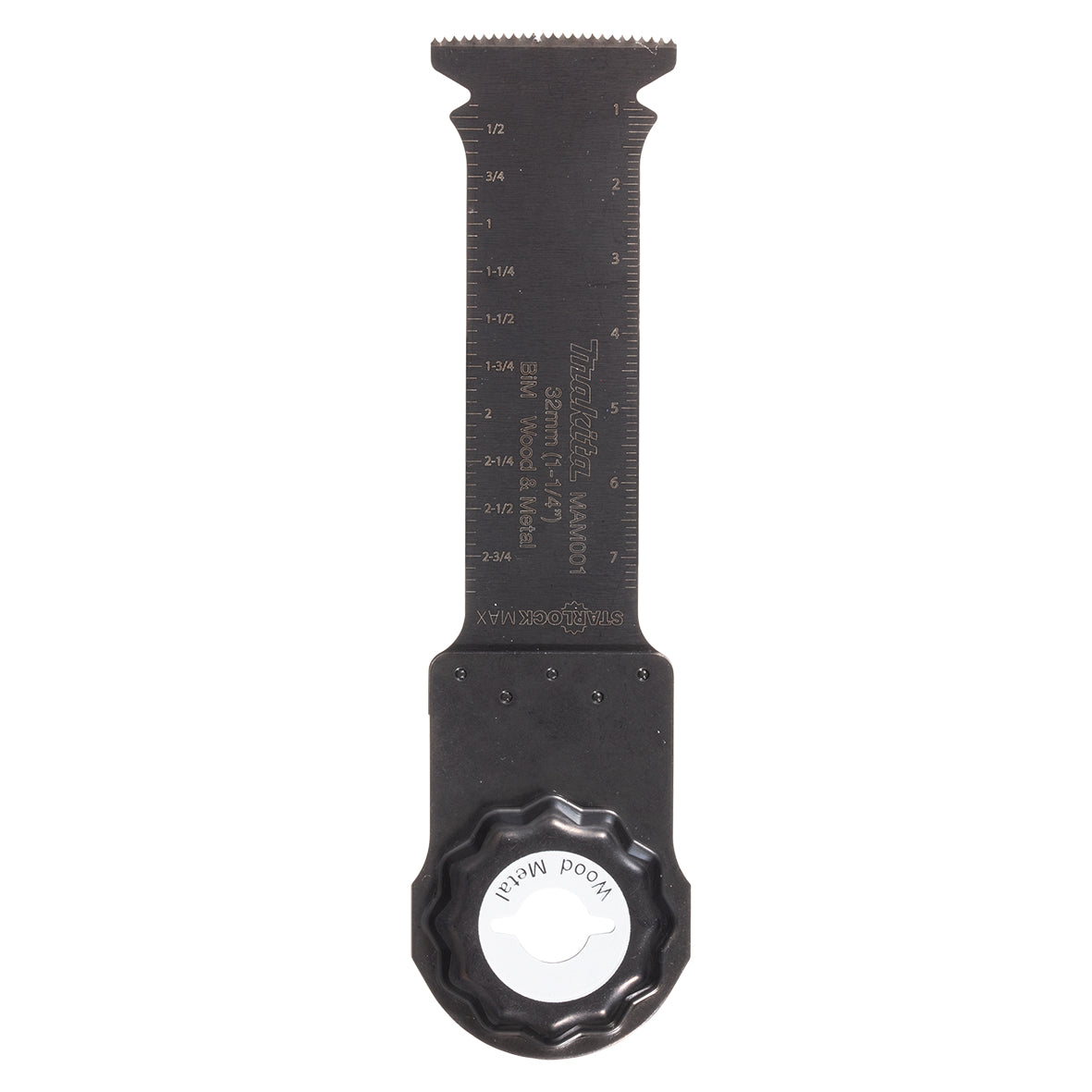Makita Multi Tool Acc Starlock Max Bow Plunge Saw Blade BiM 32 X 80Mm X 20Tpi  Mam001