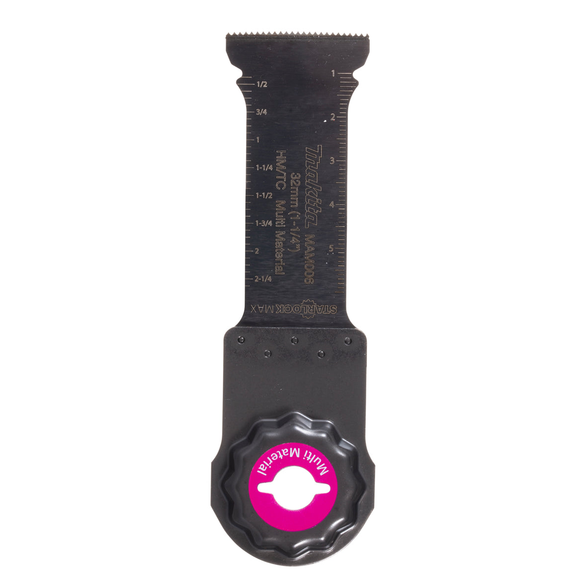 Makita Multi Tool Acc Starlock Max Bow Plunge Saw Blade Bi-M 32 X 80mm X 20Tpi - Mam001 | SKU B-66400